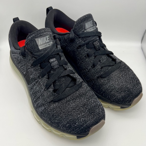 Nike Shoes - NIKE FlyKnit Max - Anthracite Black/Gray - 620659-010 - Sz 7